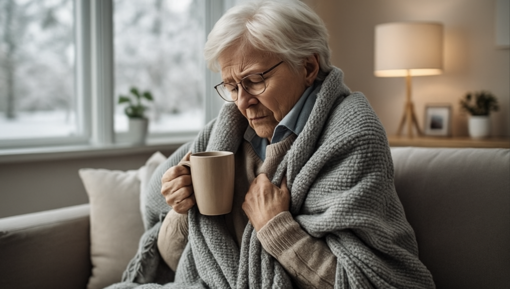 Pourquoi les seniors ont-ils souvent froid ? Explications et solutions